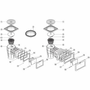 Skimmer Standart Inox Liner Kr photo