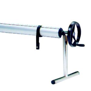 Pair of standard ''T'' supports in AISI-304 photo