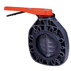 Válvula de Borboleta Série Classic - Anéis tóricos em Vitron - Eixo em aço inoxidável D63-D75 photo