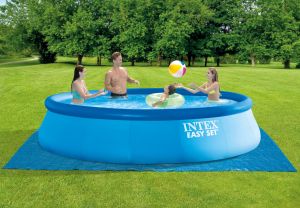 INTEX POOL II, D457X107 CM WITH FILTRATION photo