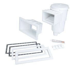 Skimmer Painel Protect 17,5 l boca ampliação, tampa quadrada photo