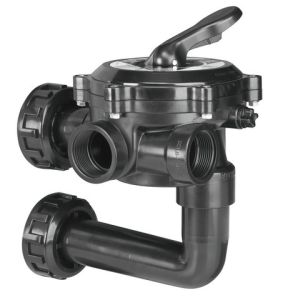 1 ½'' Side multiport valve with filter connections - Flat- Config. 3 photo