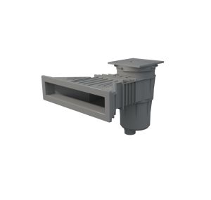 Skimmer NORM para piscinas de liner - cinzento claro photo