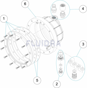 Nicho Ø 180 mm para piscina de liner sem insertos. photo