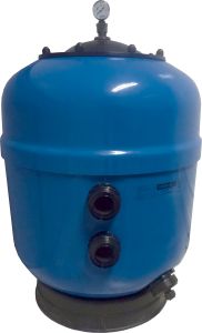 Filtru Europe Pro cu capac din poliester 30.000 l / h Ø 900 mm iesire 21/2 ” photo