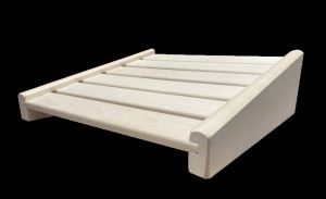 85642 | Head or foot rest made of light wood