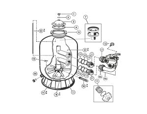 Filtro S2 Lateral Ø 500 10 M³/ photo